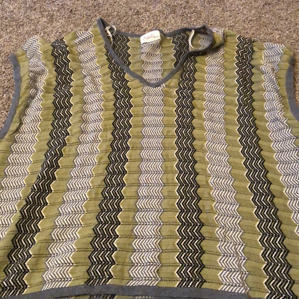 Poncho style shirt